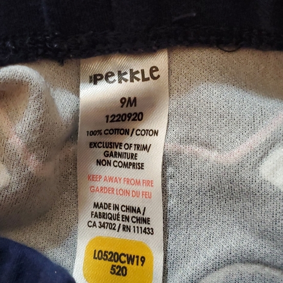 💚 Pekkle | Baby Girl 2-Piece Outfit | Pink | 9M - Picture 6 of 6